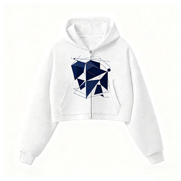 Street Style Women's Zip Hoodie - Fashion Pullover Sweatshirt